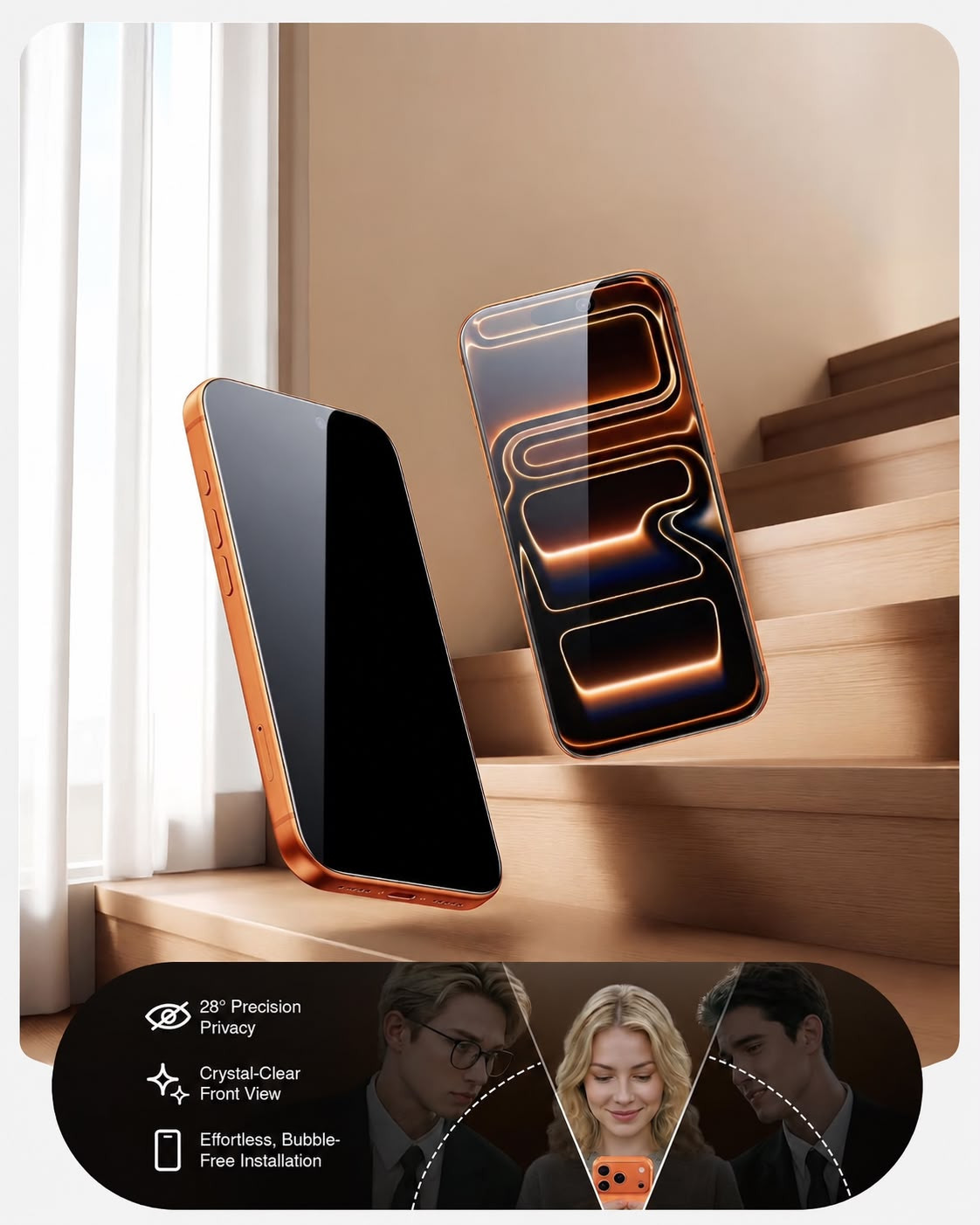 iPhone 18Pro max Privacy screen protector